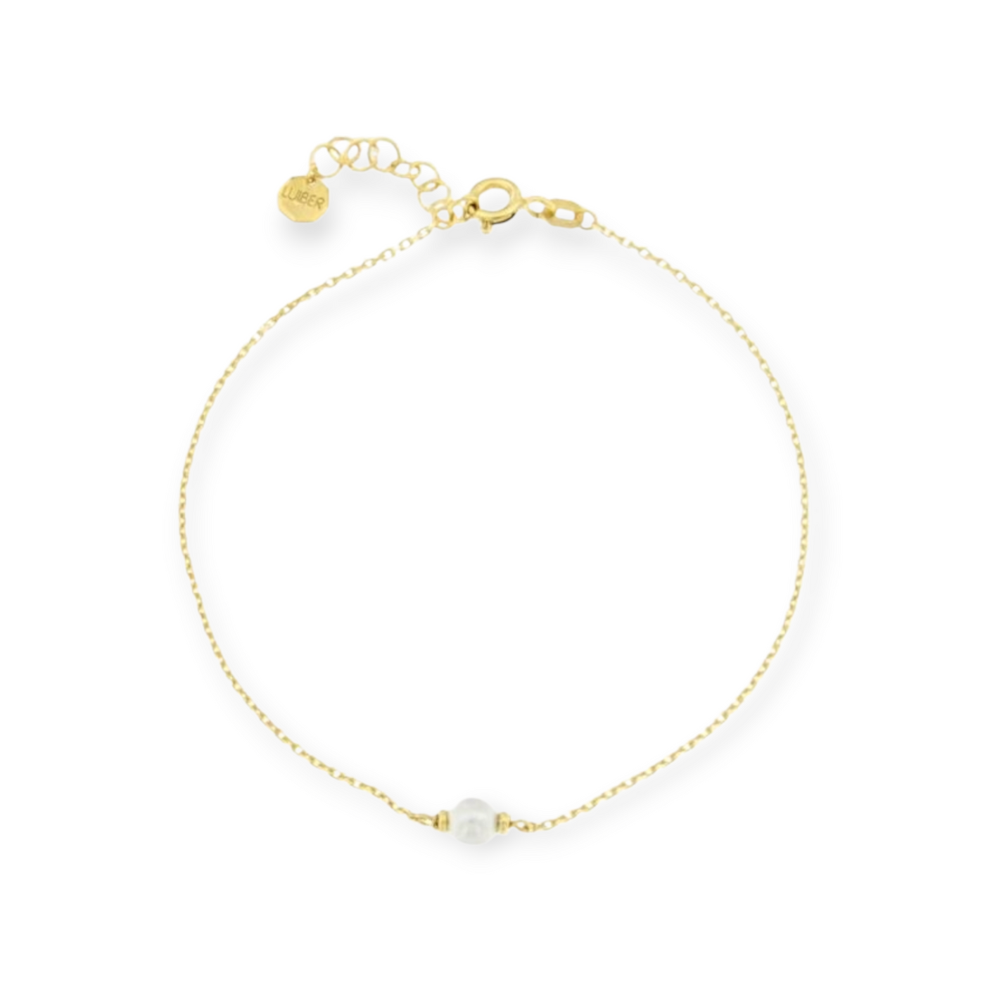 BRACCIALE CON PERLA CENTRALE